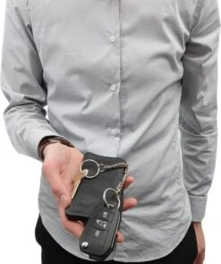 Safekeepers Sleuteltasje - Leren Sleuteletui 2 Ringen - Zwart -Auto-Onderdelenwinkel 1004x1200 1