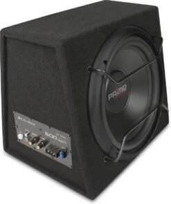 Caliber Subwoofer Met Ingebouwde Versterker 600 Watt 12 Inch Woofer 25 Tot 3500 Hz Crossover RCA (BC112SA)