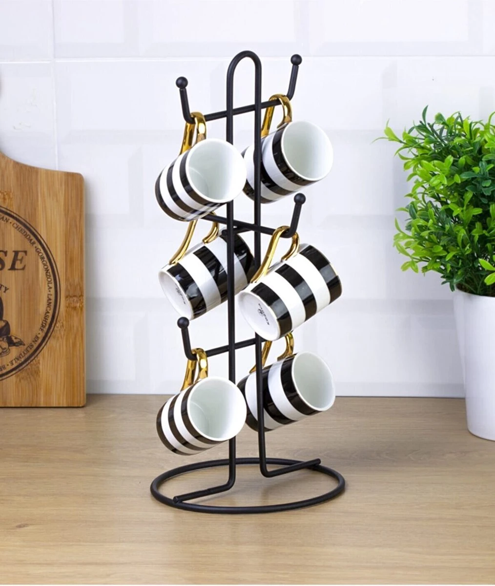 Merkloos Mokkenboom - Mokkenrek - Kopjeshouder - Mokkenhouder - Mokkenrek Staand - Mokkenboom Zwart 3 Merkloos Mokkenboom - Mokkenrek - Kopjeshouder - Mokkenhouder - Mokkenrek Staand - Mokkenboom Zwart