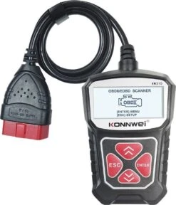 Merkloos Konnwei KW310 Multifunctioneel OBD2 + EOBD Scanner - Nederlandstalig - Motor Foutcode Lezen En Wissen - OBDII - Diagnose - Playback Data - PCM Data - O2 - EVAP - OBD 2 - Uitleesapparaat