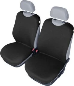 Zwart Autostoelhoezen Voor Bestuurders- En Passagiersstoel