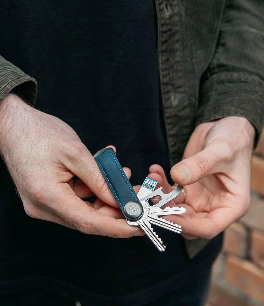 Orbitkey Sleutelhanger / Sleuteletui / Sleutel Organiser - Leer - Crazy Horse Key Organiser 2.0 - Blauw 12 Orbitkey Sleutelhanger / Sleuteletui / Sleutel Organiser - Leer - Crazy Horse Key Organiser 2.0 - Blauw - Afbeelding 10