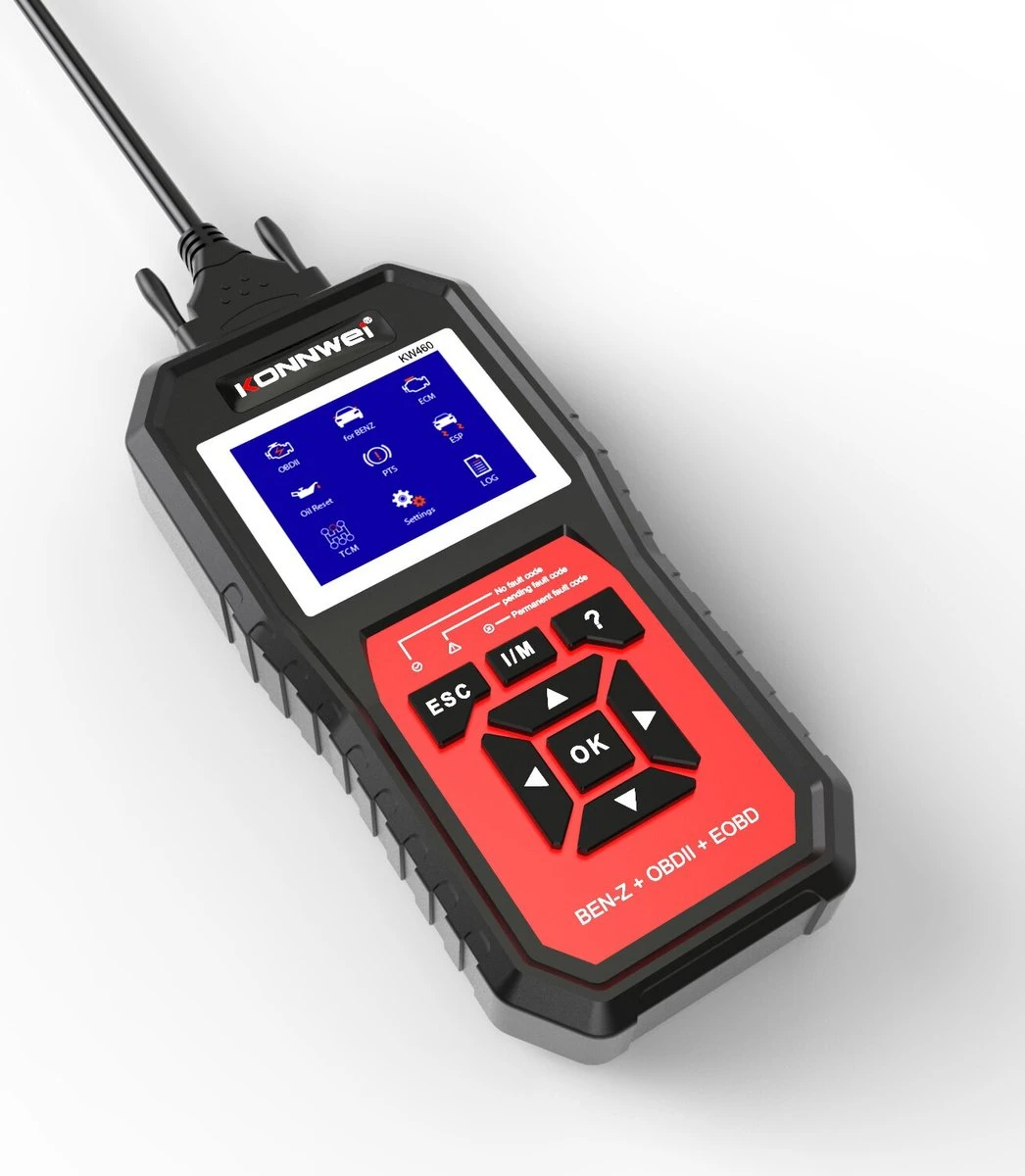 Konnwei KW460 Mercedes Benz - Systeem Diagnose Scanner - OBD2 - ObdII Eobd Scanner - ABS - Service Reset - Storingen Wissen 17 Konnwei KW460 Mercedes Benz - Systeem Diagnose Scanner - OBD2 - ObdII Eobd Scanner - ABS - Service Reset - Storingen Wissen - Afbeelding 15