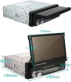 TechU™ T47 Autoradio Met Uitklap Scherm – 1 Din 7 Inch + Afstandsbediening – Bluetooth – USB – AUX – FM Radio – GPS Navigatie – Handsfree Bellen – Autoradio Met Scherm 17 TechU™ T47 Autoradio Met Uitklap Scherm – 1 Din 7 Inch + Afstandsbediening – Bluetooth – USB – AUX – FM Radio – GPS Navigatie – Handsfree Bellen – Autoradio Met Scherm -Auto-Onderdelenwinkel 1047x1200 7