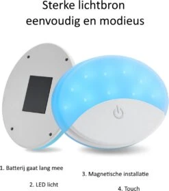 Levabe Auto-interieur - 2 Kleuren - Touch - Sfeerverlichting - Led Decoratie - Verlichting - Kleurrijk - Starlight - Leeslamp -Auto-Onderdelenwinkel 1059x1200 4