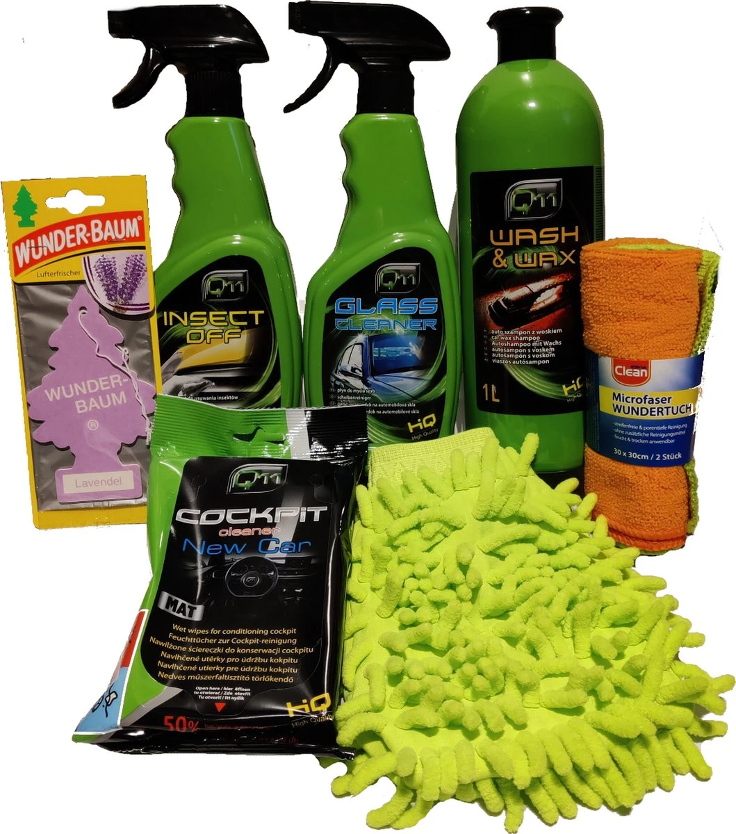 Autowas Voordeel Pakket - Reiniging Set - Auto Wassen - Exterieur - Interieur - Auto Shampoo - Emmer 5 Autowas Voordeel Pakket - Reiniging Set - Auto Wassen - Exterieur - Interieur - Auto Shampoo - Emmer - Afbeelding 3