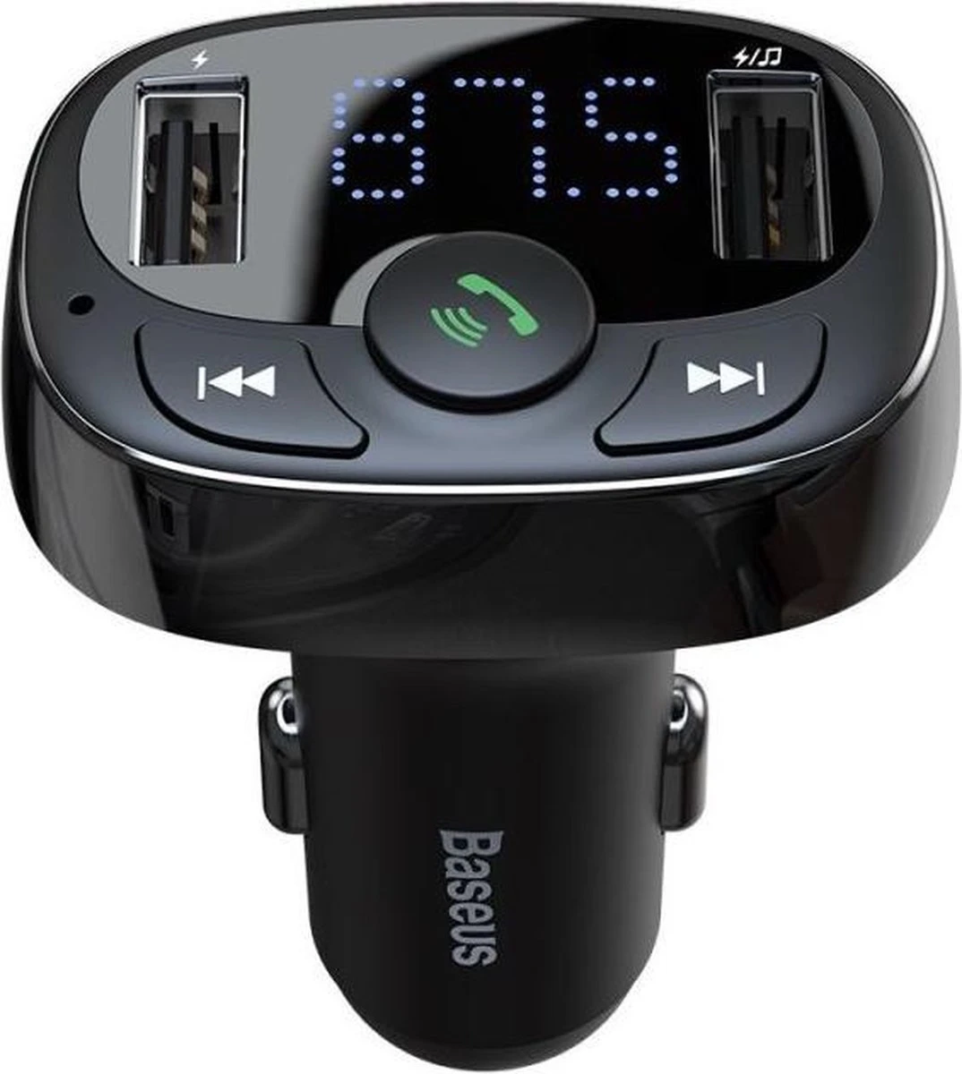 Baseus Baseus Bluetooth Muziek FM Transmitter En Dubbele USB Poort Autolader 18 Baseus Baseus Bluetooth Muziek FM Transmitter En Dubbele USB Poort Autolader - Afbeelding 16