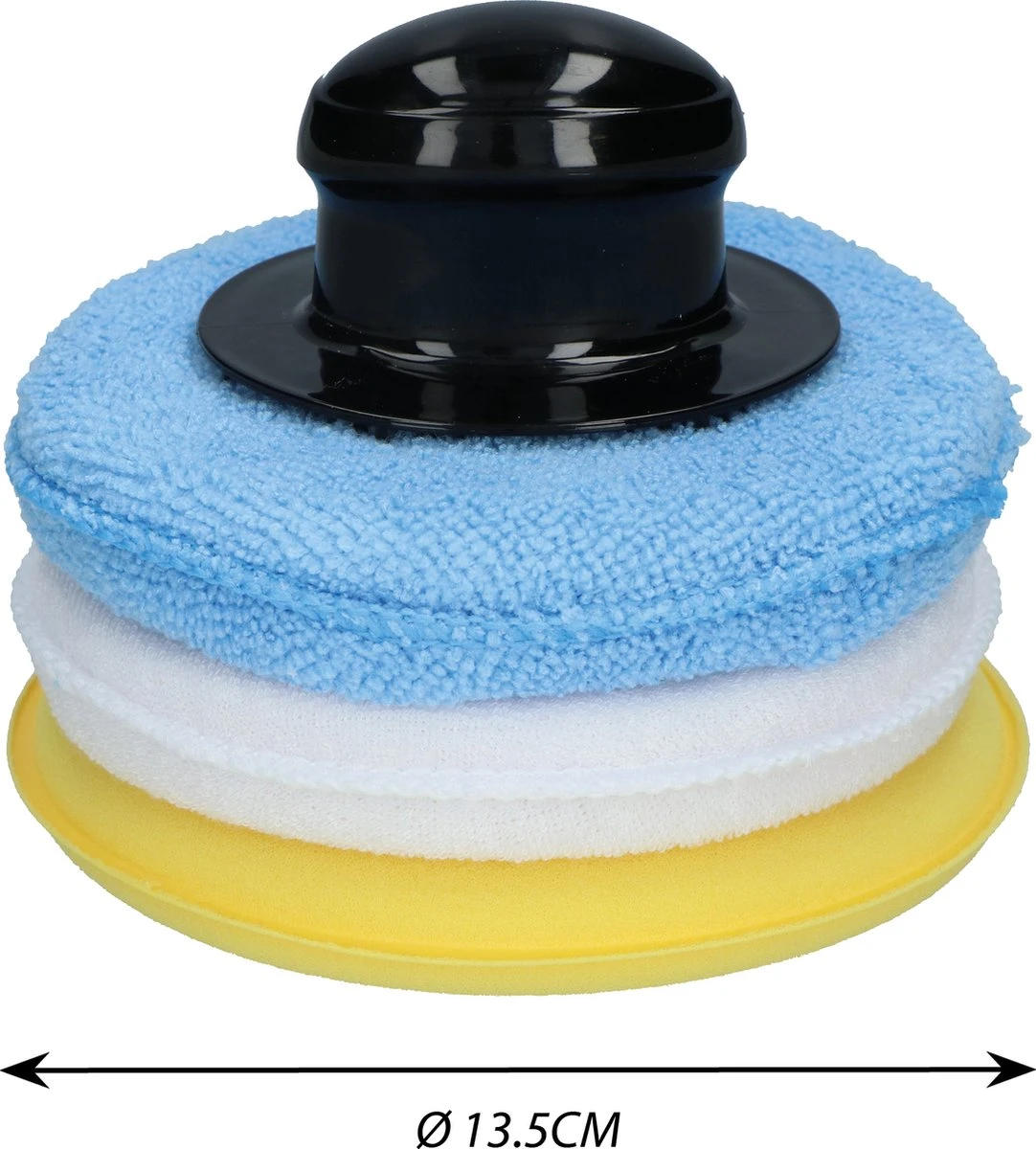 Protecton Polijst Pad Set - 3-delig - Met Handgreep 7 Protecton Polijst Pad Set - 3-delig - Met Handgreep - Afbeelding 5