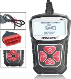 Merkloos Konnwei KW310 Multifunctioneel OBD2 + EOBD Scanner - Nederlandstalig - Motor Foutcode Lezen En Wissen - OBDII - Diagnose - Playback Data - PCM Data - O2 - EVAP - OBD 2 - Uitleesapparaat -Auto-Onderdelenwinkel 1086x1200 5