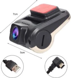 Merkloos Dashcam Voor Auto - Dashboard Camera - Voorcamera Auto - USB ADAS DVR - FULL HD 1080P -Auto-Onderdelenwinkel 1095x1200 3