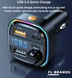 Bluetooth FM Transmitter - Auto Snel Lader - Carkit - Handsfree - Autoradio 20 Bluetooth FM Transmitter - Auto Snel Lader - Carkit - Handsfree - Autoradio -Auto-Onderdelenwinkel 1103x1200