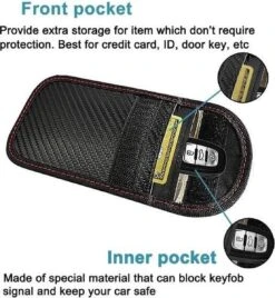 Merkloos RFID Sleutel Signaal Block Set Van 2- Autosleutel RFID Anti-diefstal Beschermhoes - Keyless Entry Go Sleutel Blocker - Autosleutel Anti Diefstal - Autosleutel Etui -Auto-Onderdelenwinkel 1105x1200 1