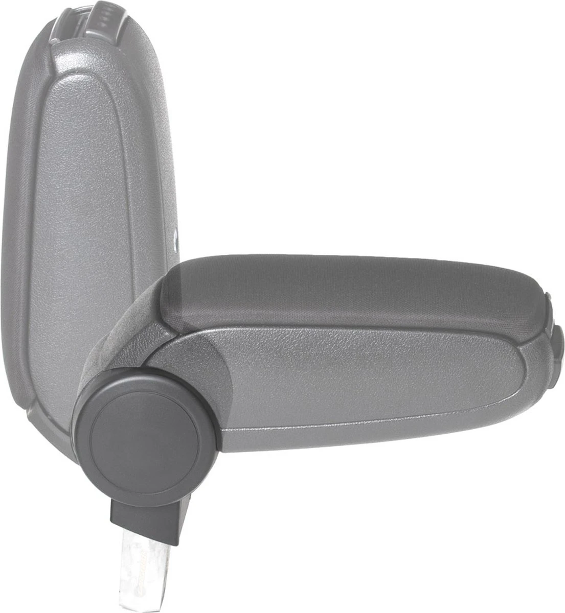 Cargoods Armsteun Geschikt Voor Peugeot 207 Vanaf 2006 - Zwart Stof - Op Maat 4 Cargoods Armsteun Geschikt Voor Peugeot 207 Vanaf 2006 - Zwart Stof - Op Maat - Afbeelding 2