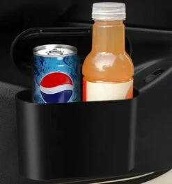 Auto Prullenbak - Inclusief Plastic Zakken - Auto Vuilnisbak - Opslag - Reisgoederen - Vuilnisbak - Auto Accessoires - Auto Deur Prullenbak - Mini Prullenbak - 1L - Zwart - 15 Zakjes -Auto-Onderdelenwinkel 1120x1200