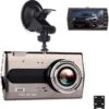 TechU™ Dashcam M14 Pro Dual Camera – Dashboardcamera – 4.0 Inch IPS Scherm – Full HD 1080p – Loop Recording – Nachtvisie – Bewegingssensor – G-sensor – Autocamera Voor én Achter - Voor Auto -Auto-Onderdelenwinkel 1124x1200 1