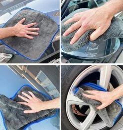 ForDig 1100 GSM Microvezeldoeken (3 Stuks) – Anti Kras – Super Absorberend - Auto Droogdoek – Microvezel Droogdoek – Watermagneet – 40 X 40 Cm 11 ForDig 1100 GSM Microvezeldoeken (3 Stuks) – Anti Kras – Super Absorberend - Auto Droogdoek – Microvezel Droogdoek – Watermagneet – 40 X 40 Cm -Auto-Onderdelenwinkel 1126x1200