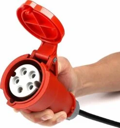 Merkloos Mobiele Lader 11kW | Type 2 Naar CEE Krachtstroom Stekker | 16A 3 Fase + Gratis Adapters -Auto-Onderdelenwinkel 1127x1200 3