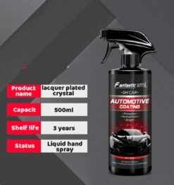 Keramische Coating Auto Fles 500ML / Auto Polish / Nano Coating / Auto Polijsten / Car Polish Spray Kit / Top Coating / Quick Nano-Coating / Auto Wax / Auto Reiniging / Car Cleaning / Vuilafstotende Coating / Langdurige Bescherming -Auto-Onderdelenwinkel 1129x1200