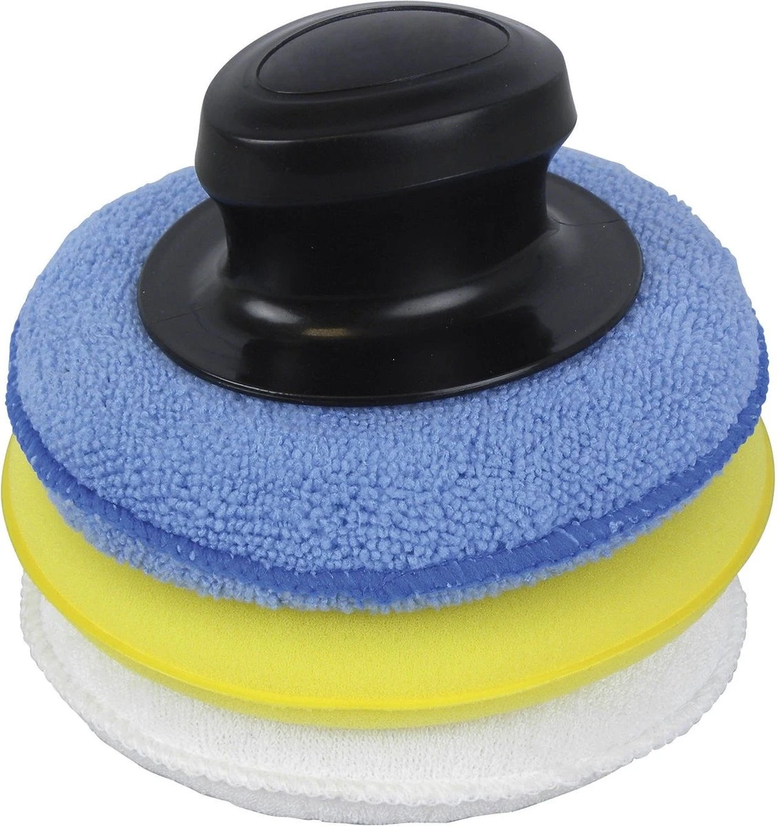 Protecton Polijst Pad Set - 3-delig - Met Handgreep 3 Protecton Polijst Pad Set - 3-delig - Met Handgreep