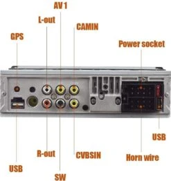TechU™ Autoradio T139 – 1 Din Met Afstandsbediening & Stuurwielbediening – 4.0 Inch Touchscreen Monitor – FM Radio – Bluetooth – USB – AUX – SD – Handsfree Bellen -Auto-Onderdelenwinkel 1131x1200 5