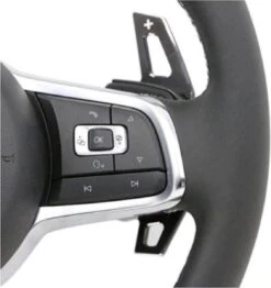 No Name Black Aluminium DSG Flippers Schakel Paddles Stuurwiel Stuur Geschikt Voor Golf 7 Gti Gtd Gte R Line Polo 6C Scirocco Facelift Tsi Tdi Extentions -Auto-Onderdelenwinkel 1133x1200 6