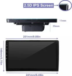 Universele Autoradio Met Bluetooth, USB & Youtube - Navigatie - Handsfree Radio Met Microfoon - Android Met Google Play -10.1inch HD Touchscreen - GRATIS Achteruitrijcamera 19 Universele Autoradio Met Bluetooth, USB & Youtube - Navigatie - Handsfree Radio Met Microfoon - Android Met Google Play -10.1inch HD Touchscreen - GRATIS Achteruitrijcamera -Auto-Onderdelenwinkel 1135x1200 5