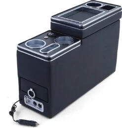 No Name Vw Transporter T5 T6 Luxe Middenconsole Bekerhouder Organizer Opbergen Armsteun Opbergvak Met USB -Auto-Onderdelenwinkel 1137x1200 2