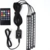 WiseGoods - Auto LED RGB Interieur Strip - Zelfklevende LED Strips 4 Stuks Met USB Stekker - Led Light - Met Afstandsbediening -Auto-Onderdelenwinkel 1140x1200 4