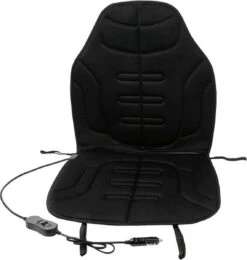 Autostoel Verwarmingskussen - Stoelverwarmingskussen Voor Auto - Rugkussen - Stoelverwarmers - Autostoel Verwarming - 12 V - Auto Zitkussen - Zwart -