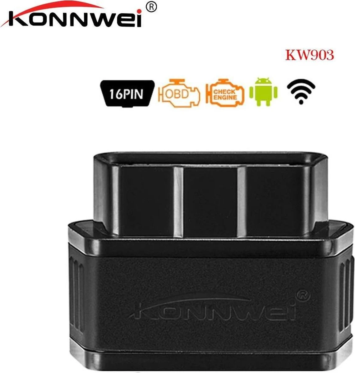 Konnwei OBD2 Scanner - Diagnose Gereedschap - Tool - KW903 - ELM327 5 Konnwei OBD2 Scanner - Diagnose Gereedschap - Tool - KW903 - ELM327 - Afbeelding 3