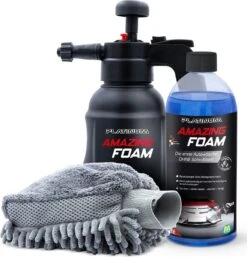 Platinum Amazing Foam - Autoreiniger En Autoverzorging - Verwijdert Hardnekkig Vuil En Geeft Glans - Ook Als Cockpitreiniger - Voor Alle Oppervlakken
