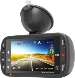 Kenwood DRV-A301W - 16GB Full HD DashCam Met Geïntegreerde 2.7" LCD, Wireless Link, GPS & G-sensor -Auto-Onderdelenwinkel 1158x1200 2