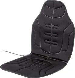 Ultimate Speed Warmte Autostoel Mat - Verwarmingskussen Kussen Auto - 12V Auto Verwarming Zitkussen - 12 Volt Kussen Rug Nek Shouders - Stoelverwarming Bureaustoel Bank - 2 Standen 98 X 48 X 1.6 Zwart