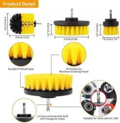 TLVX Auto Schoonmaak Set Compleet | Autoreiniging Set | Auto Borstel Set | Velgen Schoonmaak | Auto Velgen Reinigen | Gedetailleerde Reiniging Set Auto Interieur, Exterieur, Motor, Ventilatiesleuven, Dashboard, Embleem, Velgen, Autoranden | 17stuks -Auto-Onderdelenwinkel 1165x1200