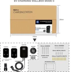 Laadpaal EV Charger Wallbox 11kw 16A 3-fase Type 2 Stekker -Auto-Onderdelenwinkel 1175x1200 1
