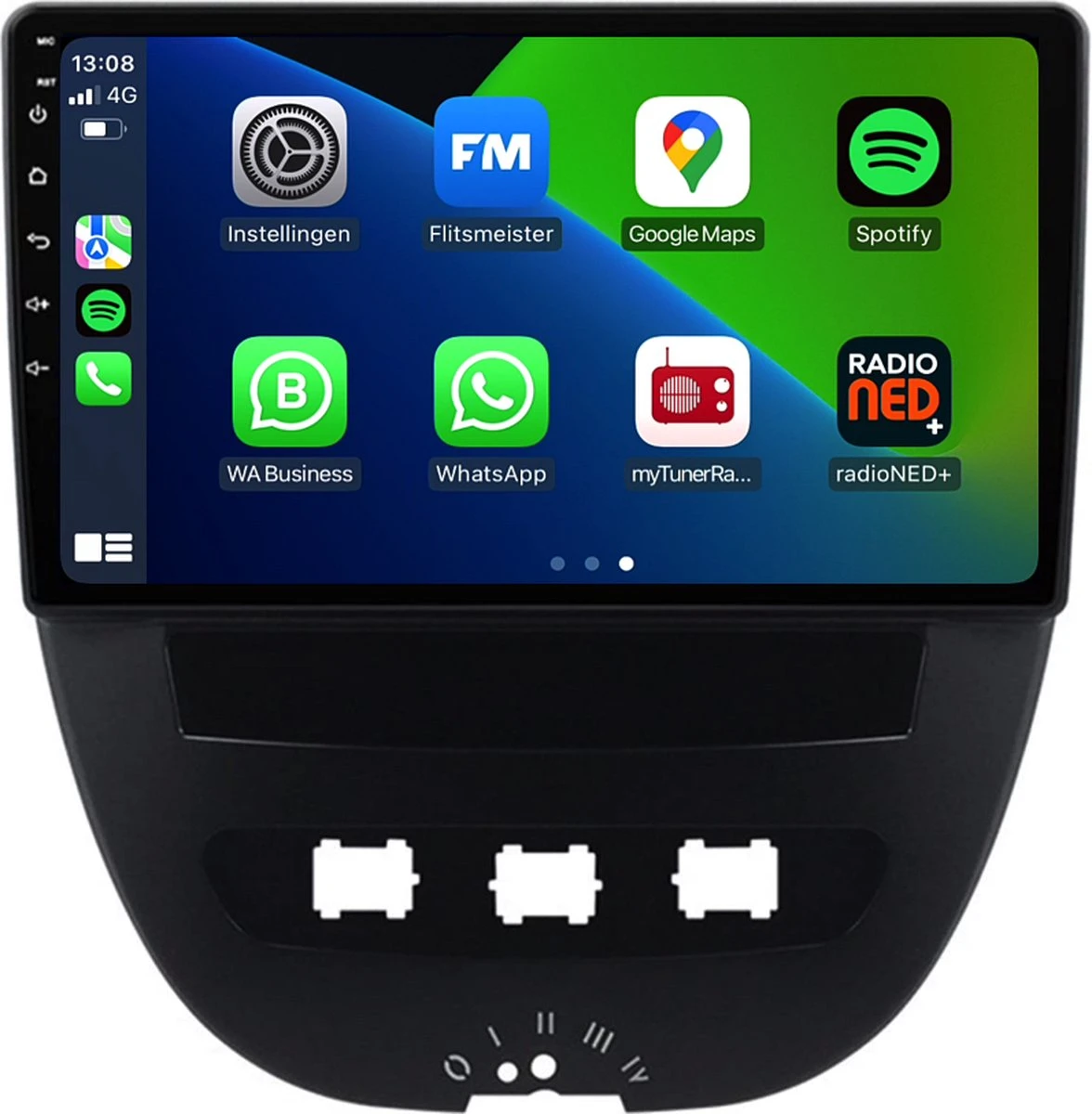 Toyota Aygo 1GB CarPlay | 2005 T/m 2013 | Android Auto 4 Toyota Aygo 1GB CarPlay | 2005 T/m 2013 | Android Auto - Afbeelding 2