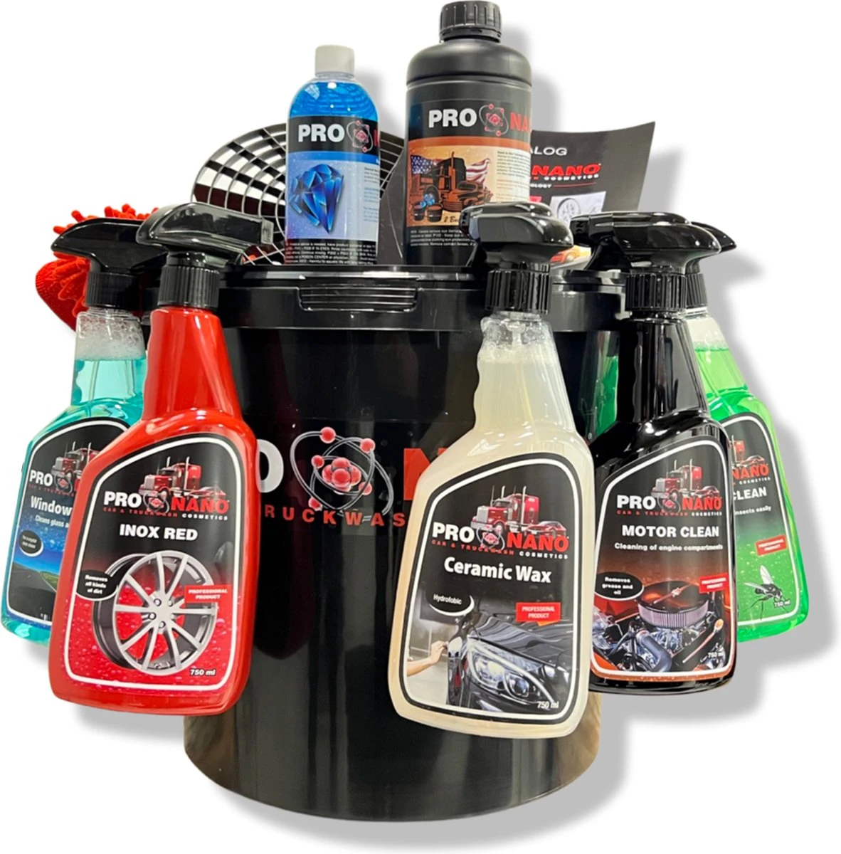 ProNano | Pro Nano Bucket Hand Wash DEAL | Was Emmer | Nano Technologie | Auto Liefhebber Musthave | Een ProNano Was Emmer Met Detailing Grid En Microvezel Washandschoen, Vol Met Diverse ProNano Car & Truck Detailing Producten! 3 ProNano | Pro Nano Bucket Hand Wash DEAL | Was Emmer | Nano Technologie | Auto Liefhebber Musthave | Een ProNano Was Emmer Met Detailing Grid En Microvezel Washandschoen, Vol Met Diverse ProNano Car & Truck Detailing Producten!