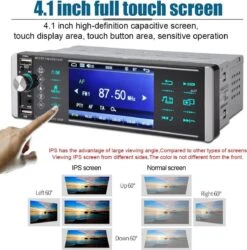 TechU™ Autoradio T139 – 1 Din Met Afstandsbediening & Stuurwielbediening – 4.0 Inch Touchscreen Monitor – FM Radio – Bluetooth – USB – AUX – SD – Handsfree Bellen -Auto-Onderdelenwinkel 1186x1200 9