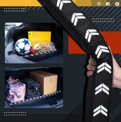 Merkloos Bagagesteun Flexibele Kofferbak Organizer 98cm - Auto Klitteband Opbergbox Bescherming – Bagageklemmen – Reisaccessoires -Auto-Onderdelenwinkel 1187x1200 6