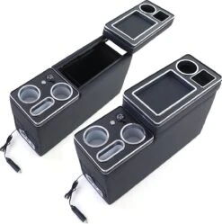 No Name Vw Transporter T5 T6 Luxe Middenconsole Bekerhouder Organizer Opbergen Armsteun Opbergvak Met USB -Auto-Onderdelenwinkel 1192x1200 6