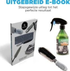 Follesa® 5-Delige Velgenborstel Set – Velgenreiniger – Autowasborstel – Inclusief Velgen Reiniger Spray + E-Book -Auto-Onderdelenwinkel 1193x1200