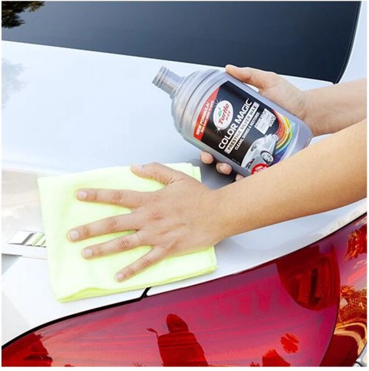 Turtle Wax 52710 Color Magic Prestige Silver Wax 500ml - Speciale Auto Lakherstel En Polijst - Zilver 8 Turtle Wax 52710 Color Magic Prestige Silver Wax 500ml - Speciale Auto Lakherstel En Polijst - Zilver - Afbeelding 6