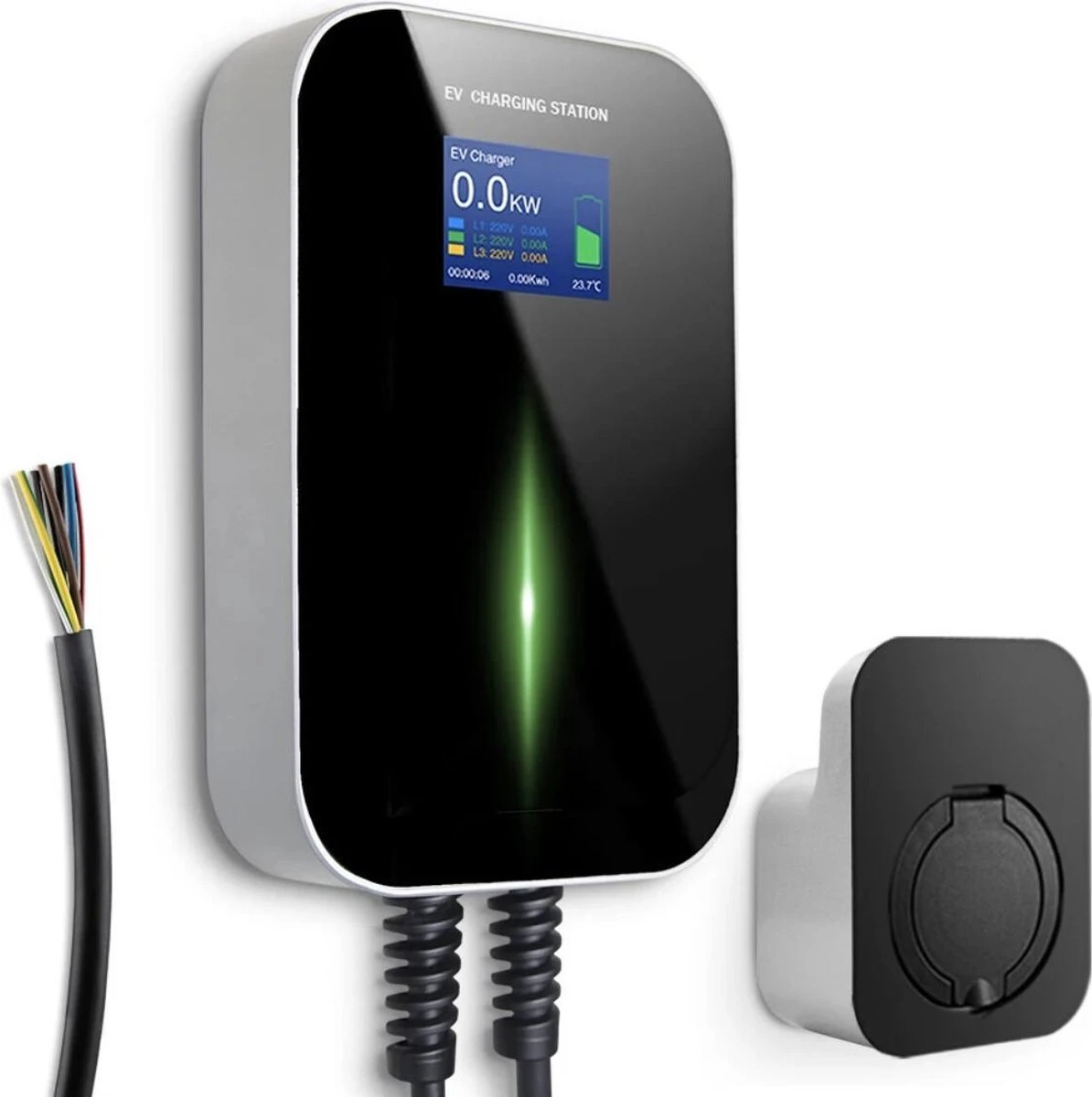 Besen Wallbox - 16A | 11 KW - 3 Fase - Type 2 Socket 7 Besen Wallbox - 16A | 11 KW - 3 Fase - Type 2 Socket - Afbeelding 5