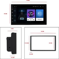 Cartronix | Dubbel Din Autoradio | Android 8.1 | Navigatie | Bluetooth | USB | 7 Inch | Gratis Camera -Auto-Onderdelenwinkel 1194x1200 17