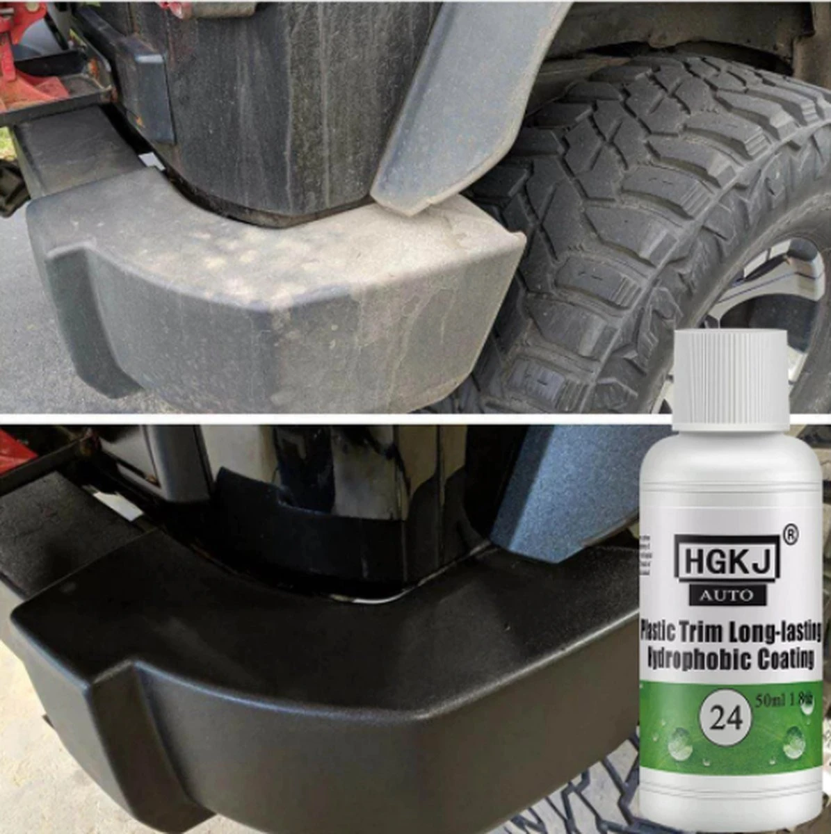 TLVX Kunststof Auto Herstel / Plastic Kleur Herstel / Plastic Coating / Bumper Donker Maken / Kunststof Verkleuring Herstellen / Kunststof Cockpit Vernieuwen / Auto Kunststof Nieuw / Bumper Black / Langdurige Bescherming Bumper En Cockpit / 20ML 13 TLVX Kunststof Auto Herstel / Plastic Kleur Herstel / Plastic Coating / Bumper Donker Maken / Kunststof Verkleuring Herstellen / Kunststof Cockpit Vernieuwen / Auto Kunststof Nieuw / Bumper Black / Langdurige Bescherming Bumper En Cockpit / 20ML - Afbeelding 11