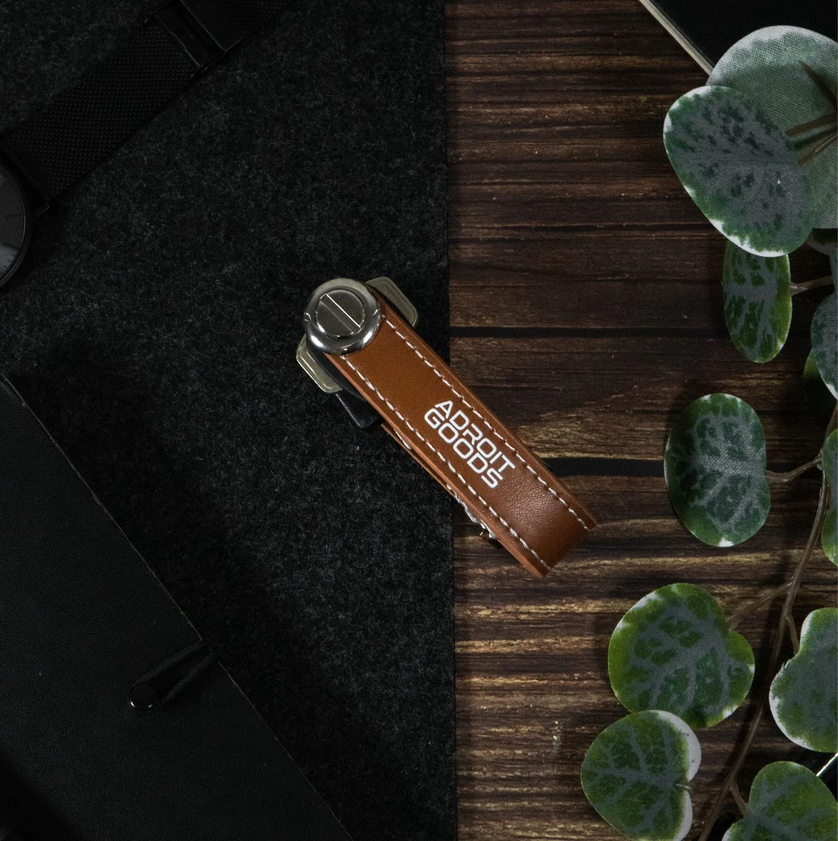 AdroitGoods Sleutel Organizer Sleutelhouder - Key Organizer - Keychain Multitool Sleutelhanger - Sleuteletui 2 Tot 7 Sleutels - Leer - Bruin 5 AdroitGoods Sleutel Organizer Sleutelhouder - Key Organizer - Keychain Multitool Sleutelhanger - Sleuteletui 2 Tot 7 Sleutels - Leer - Bruin - Afbeelding 3