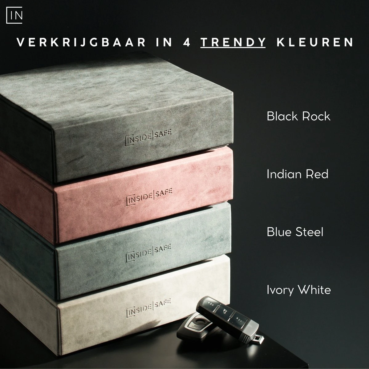 Inside Safe Faraday Box Autosleutel - Black Rock - Autosleutel RFID Antidiefstal - Keyless Entry Hoesje - 2 Stuks - RFID Beschermhoes Autosleutel 7 Inside Safe Faraday Box Autosleutel - Black Rock - Autosleutel RFID Antidiefstal - Keyless Entry Hoesje - 2 Stuks - RFID Beschermhoes Autosleutel - Afbeelding 5