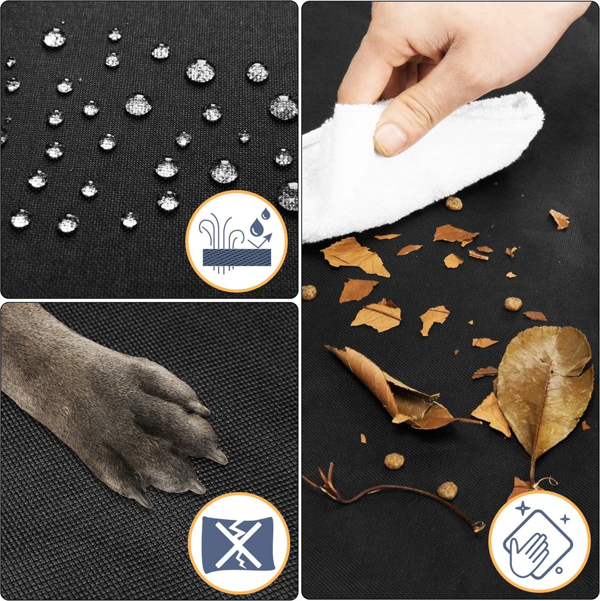 Kingsleeve Kofferbak Bescherming - Universeel 600D Oxford – Zwart 10 Kingsleeve Kofferbak Bescherming - Universeel 600D Oxford – Zwart - Afbeelding 8