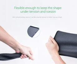 Orico - Zwarte Antislipmat Voor In De Auto – Gemaakt Van Siliconen – Afwasbaar – Voor Smartphone, Tablet, Parkeerkaart Et Cetera. - 145 X 220 X 3mm (LxBxH) -Auto-Onderdelenwinkel 1200x1000