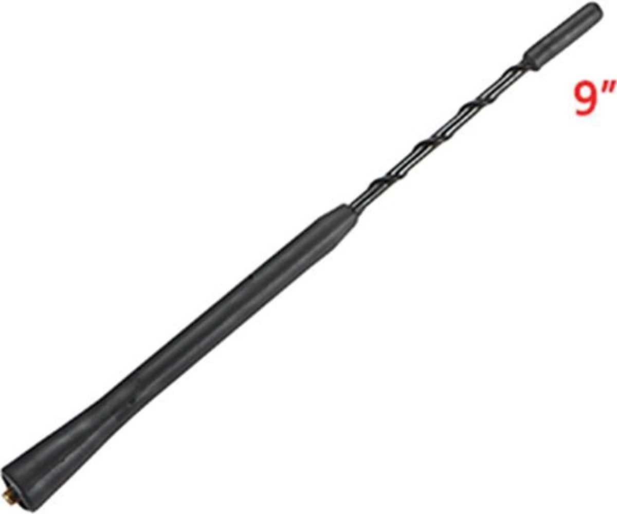 Merkloos Luxe Auto Antenne - Universele Dakantenne - Spriet - Versterker - 23cm - Stereo Radio Fm/Am Signaal - Zwart 3 Merkloos Luxe Auto Antenne - Universele Dakantenne - Spriet - Versterker - 23cm - Stereo Radio Fm/Am Signaal - Zwart